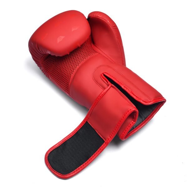 Buy Red Boxing Gloves with Shock-Absorbing Padding & All-Day Comfort – Built for Training, Sparring & Heavy Bag Work. Free Shipping Included. - Image 2