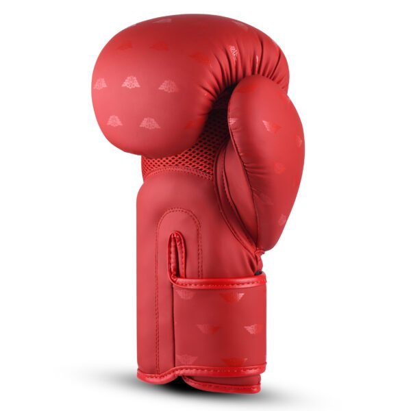 Buy Red Boxing Gloves with Shock-Absorbing Padding & All-Day Comfort – Built for Training, Sparring & Heavy Bag Work. Free Shipping Included. - Image 3