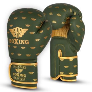 Buy Army Green Boxing Gloves with Pro-Level Protection & Ergonomic Comfort – Designed for Endurance, Built for Power. Free Shipping Included.